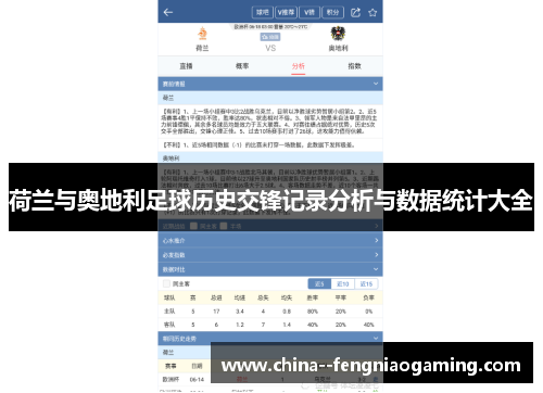 荷兰与奥地利足球历史交锋记录分析与数据统计大全 荷兰与奥地利足球历史交锋记录分析与数据统计大全